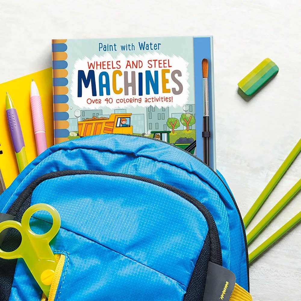 Wheels and Steel - Machines: Hardcover / 32