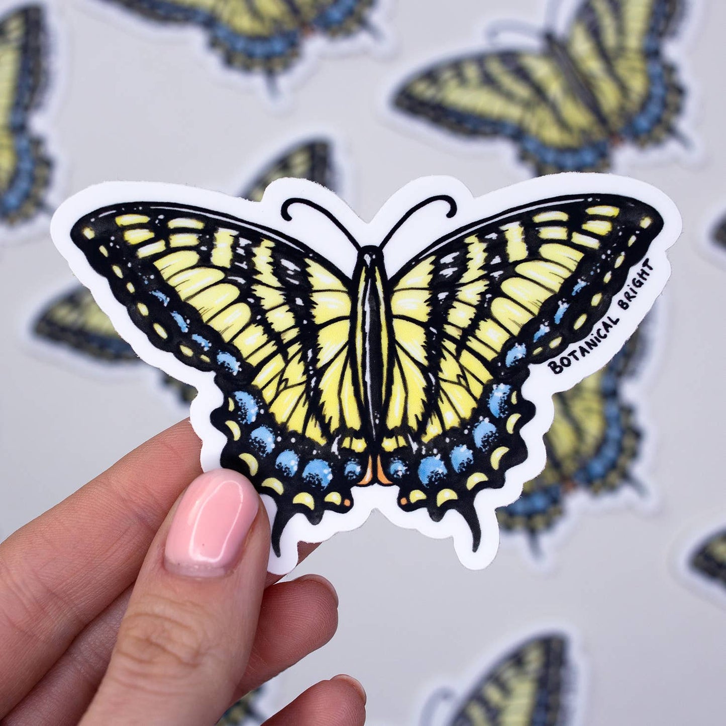 Swallowtail Butterfly Sticker