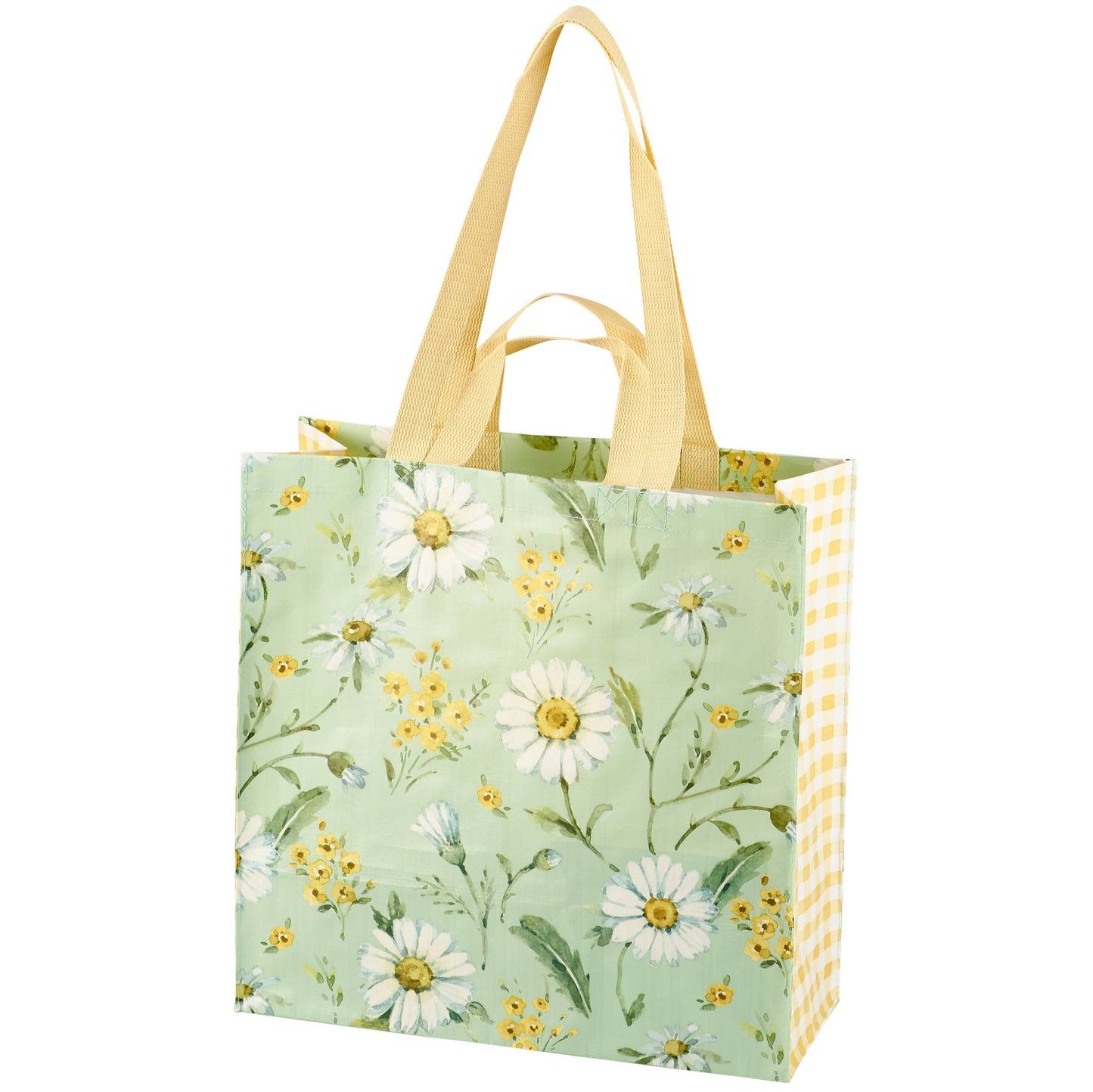 Green Daisy Market Tote