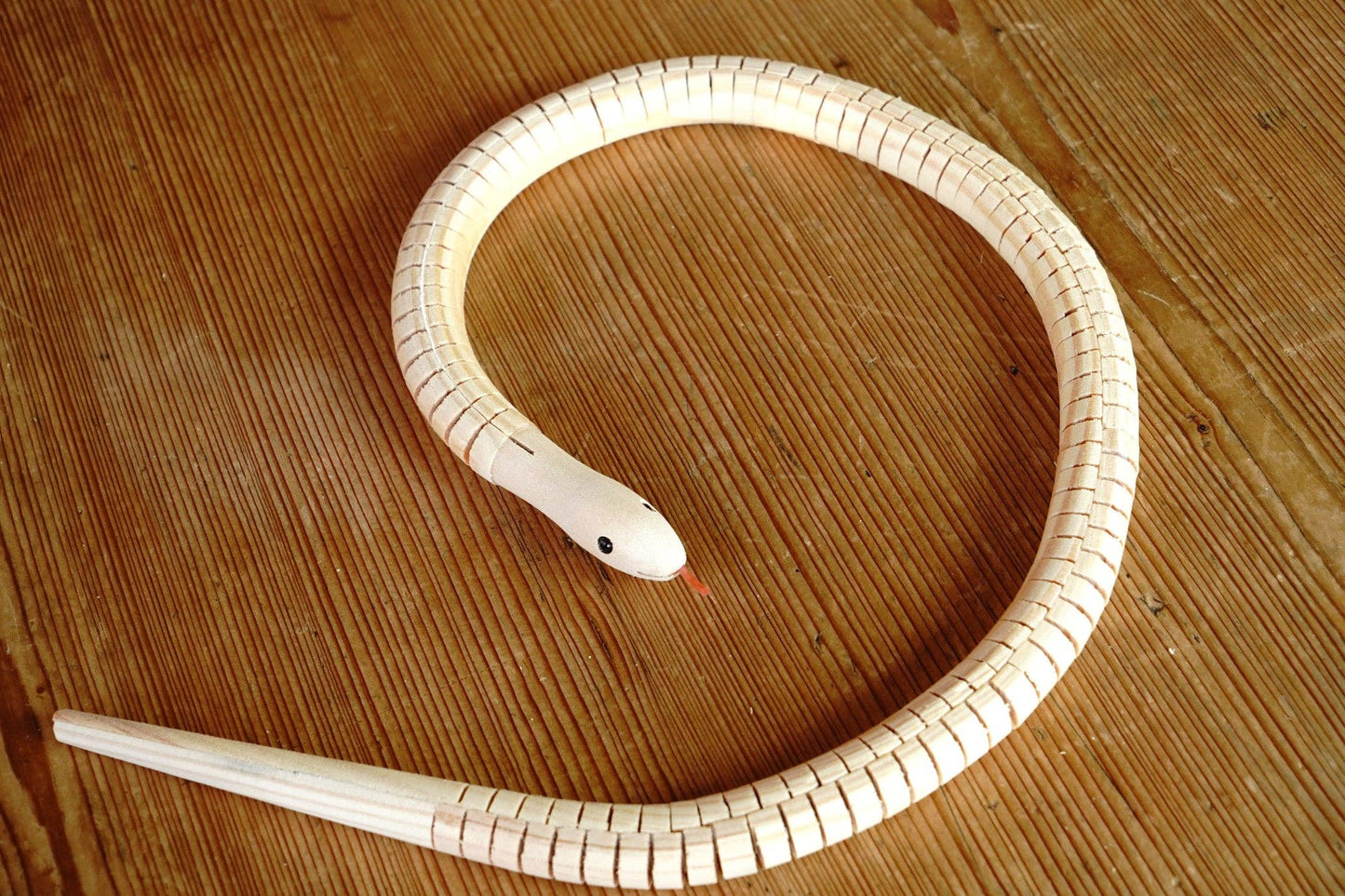 Wooden Snakes - Unpainted