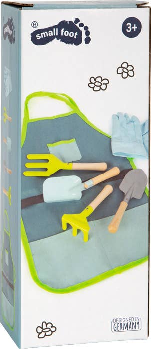 Small Foot Gardening Apron With Tools Playset