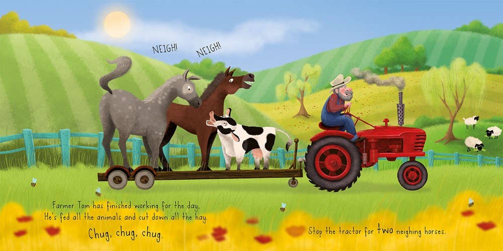 The Big Red Tractor: Board Book / 24