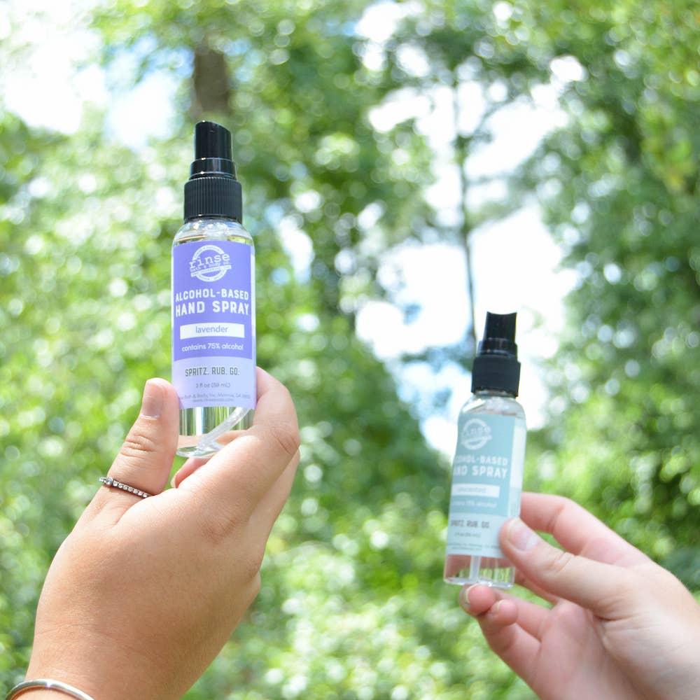 Alcohol-Based Hand Spray - Lavender