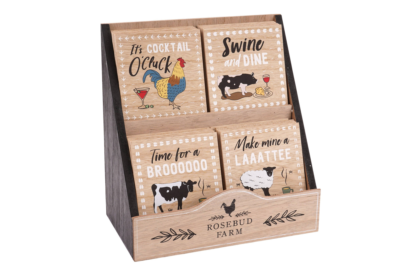 Rosebud Farm Assorted Coasters