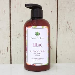 Lilac Soy Lotion Bottle