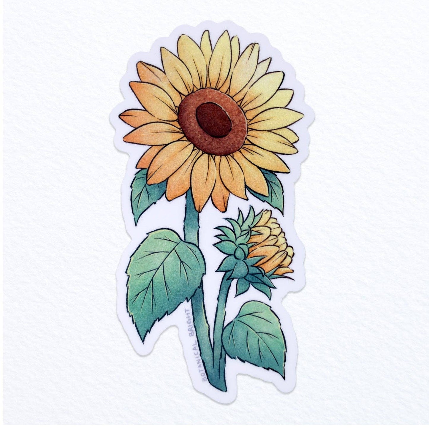 Sunflower Sticker
