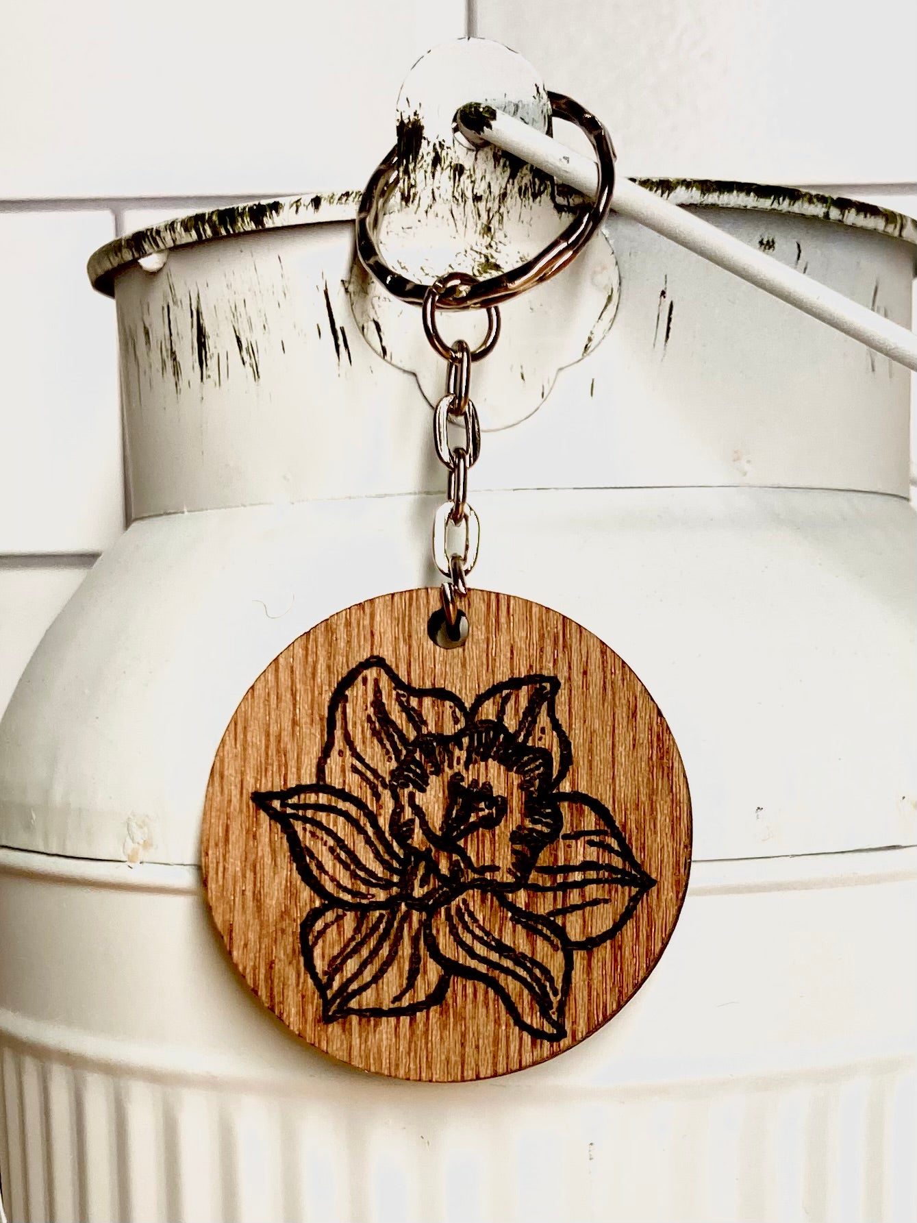 JFO Daffodil Keychain