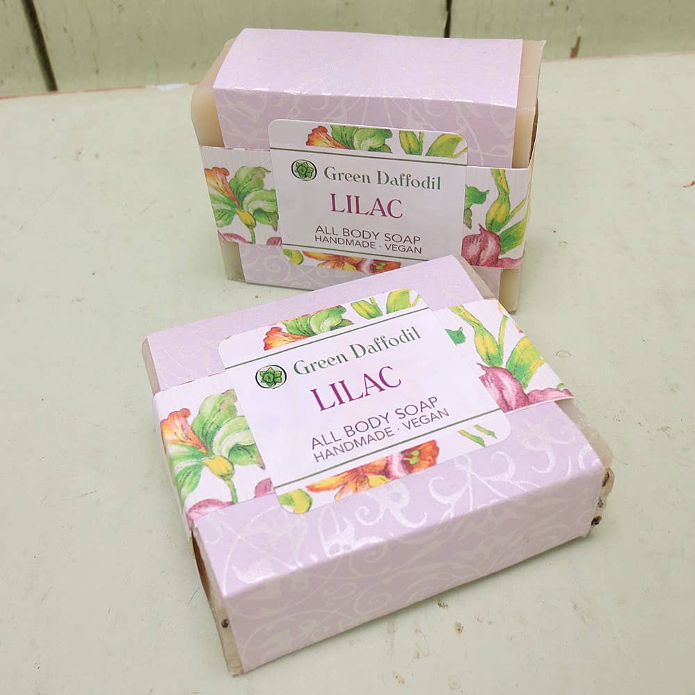 Lilac Natural Handmade Bar Soap - Spring