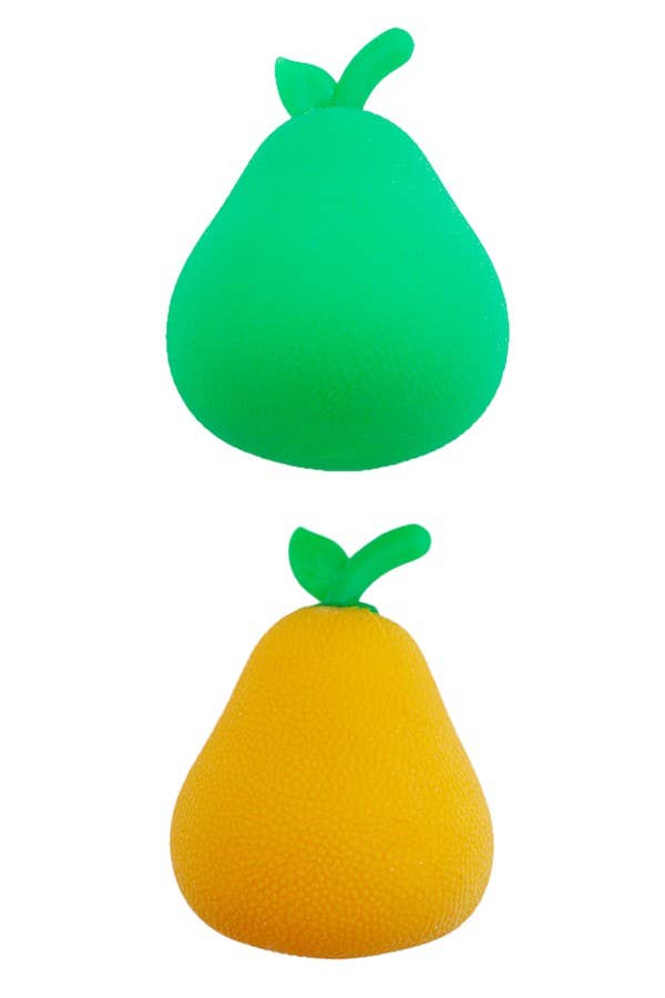 Pear Stretchy Pull Squish Soft Silicone Slime Filled Squishy