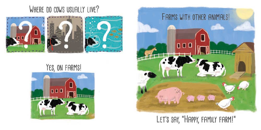 Cows!: Board Book