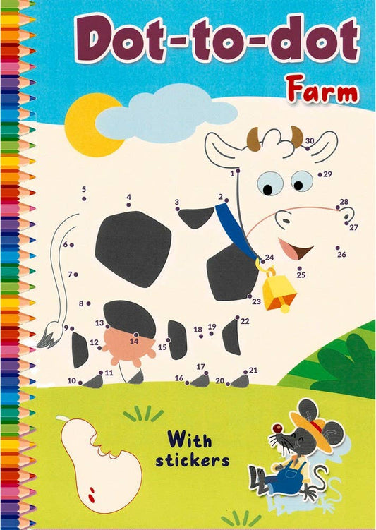 Dot-to-Dot Farm: Paperback / 32