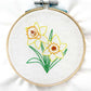 Daffodil 4" embroidery kit