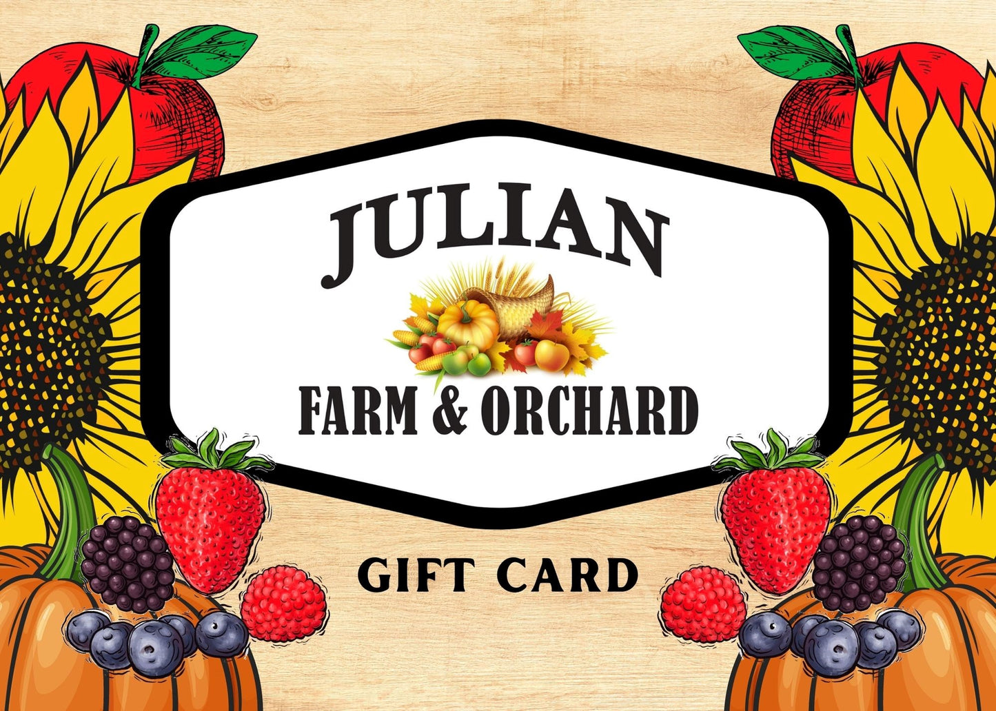 Julian Farm and Orchard Gift Card