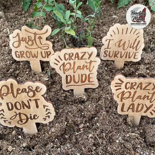 Funny Garden Plant Marker